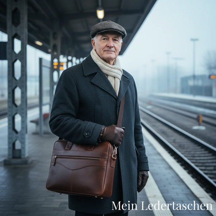 Anthony Leder-Aktentasche