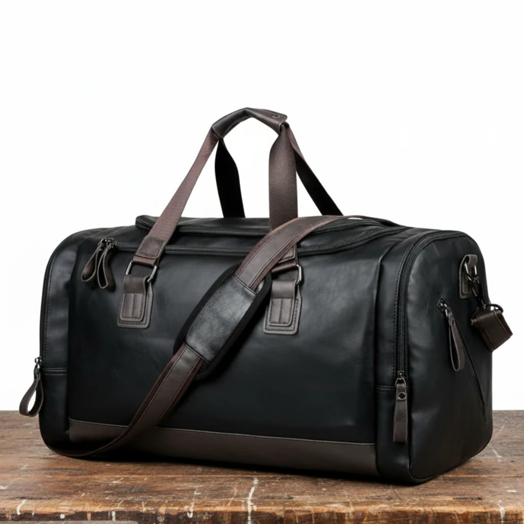 Oskar Leder-Reisetasche