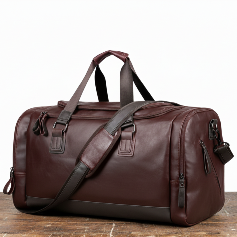 Oskar Leder-Reisetasche